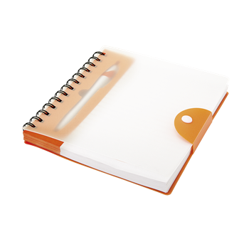 Tone Snap Cover Notebook and Matching Pen