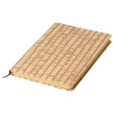 Cork A5 Notebook with Light Brown  Trim - Light Brown