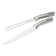 2 Piece Stainless Steel Carving Set