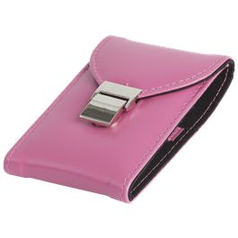 Ladies Folding Make Up Set with Mirror - Black or Pink