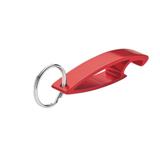 Aluminum Bottle Opener Keychain - Silver