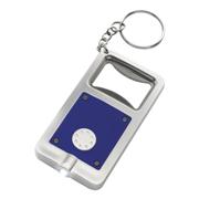 Keychain with Bottle Opener and LED Light