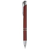 Double Ring Ballpoint Pen - Burgundy