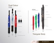 Triangular Ballpoint Pen - Green