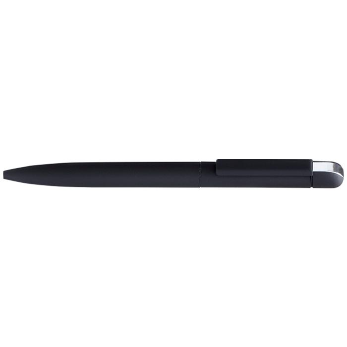 Chili Folk Twist Action Metal Ballpoint Pen - Avail in: Black