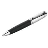 Brass Ballpoint Pen With Soft Textured Barrel - Black