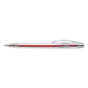Translucent Ballpoint Pen with Coloured Refill