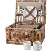 Two Person Willow Picnic Basket