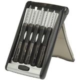 5 Piece Screwdriver Set in Mechanical Case - Smoke