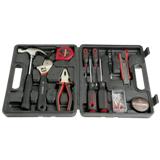 13 Piece Home Tool Set - Black