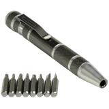 8 in 1 Precision Screwdriver Set - Gunmetal