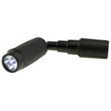 Wind Up 3 LED Torch - Black