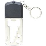 7 in 1 Mini LED Keychain Tool - Black