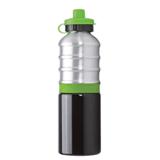 750ml Aluminium Bottle With Silicone Band - Orange