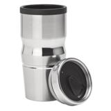 420ml Stainless Steel & Polypropylene Tumbler - Black