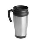450ml Travel Mug - Available in: Silver