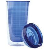 475ml Lined Double Wall AS Mug - Red, Clear or Blue
