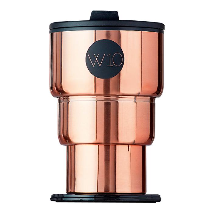 W10 Stylish Collapsible Stainless Steel Mug - Avail in: Black or