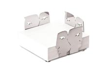 Carrol Boyes Note Box Holder - Heads Up Carrol Boyes Note Box Holder - Heads Up