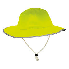 Contract Safety Sun Hat - Available in: Safety Orange or Saftey