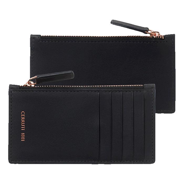 Cerruti Card Holder Zoom - Avail in: Navy