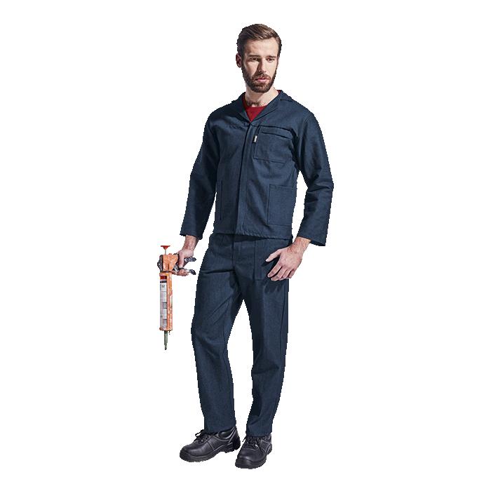 Barron Budget 100% Cotton Conti Suit - Available in: Denim Blue,