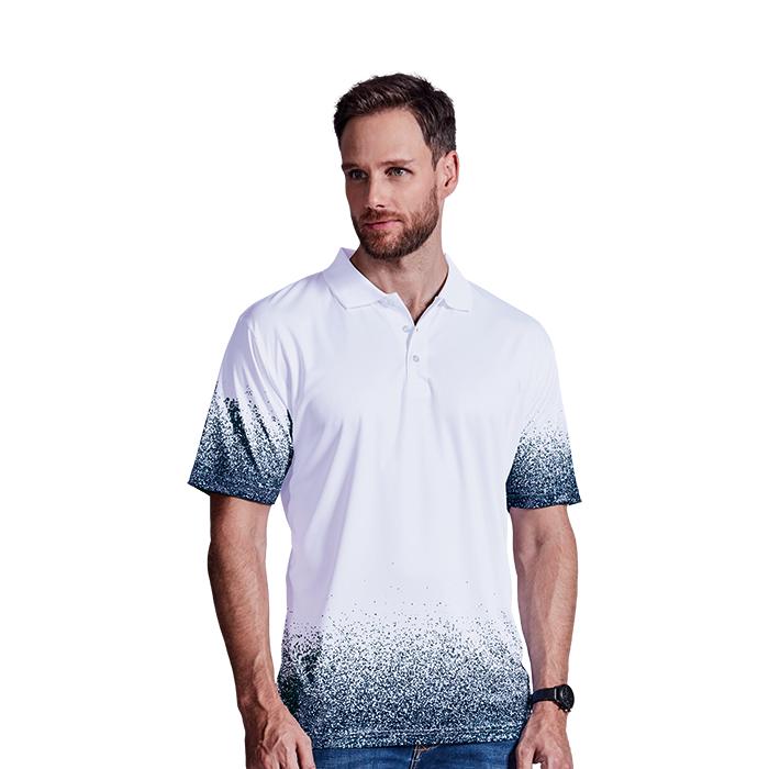 Mens Haze Golfer. Black/Grey, Cobalt/Black or White/Navy