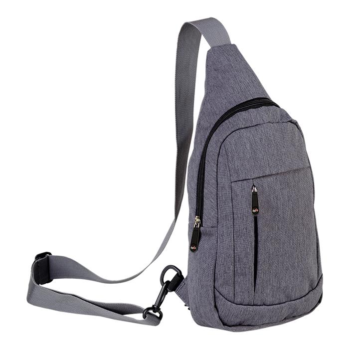 Melange Shoulder Bag With Front Pocket & Anti theft back pocket
