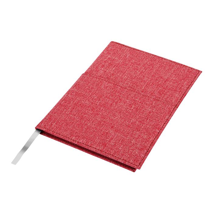 A5 Melange Notebook With Front Pocket