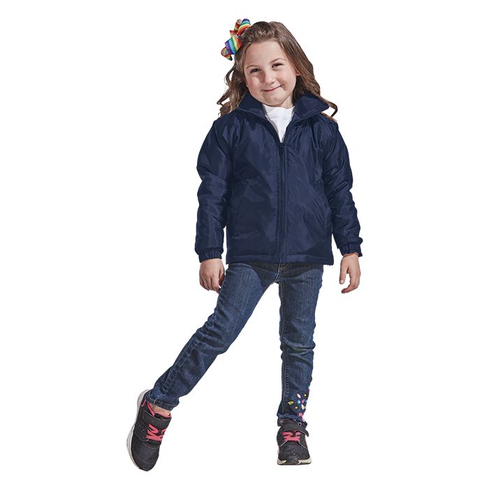 Kiddies Max Jacket - Avail in: Black or Navy