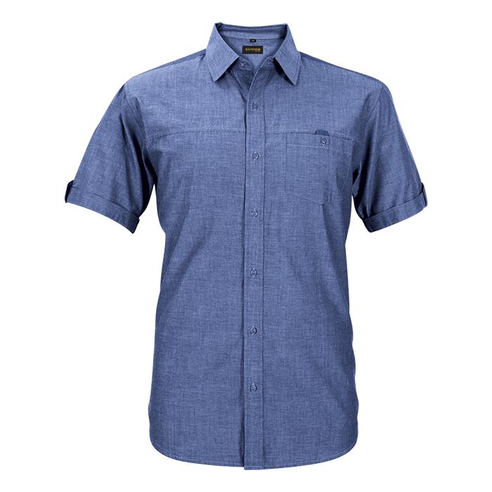 Mens Sydney Shirt. Black, Mid Blue or Red