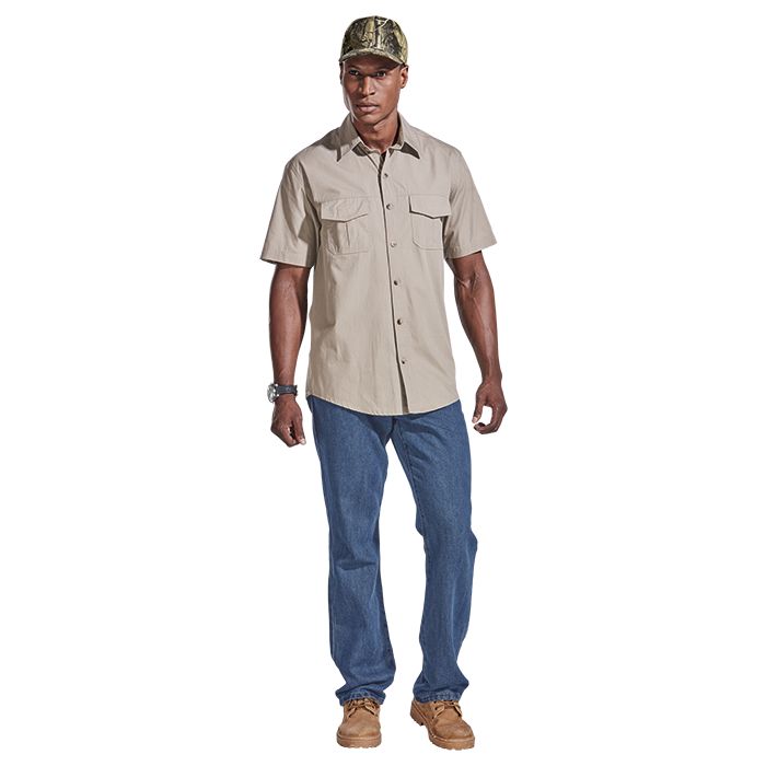 Mens Tracker Shirt - Avail in: Charcoal, Kalahari, Navy or Stone