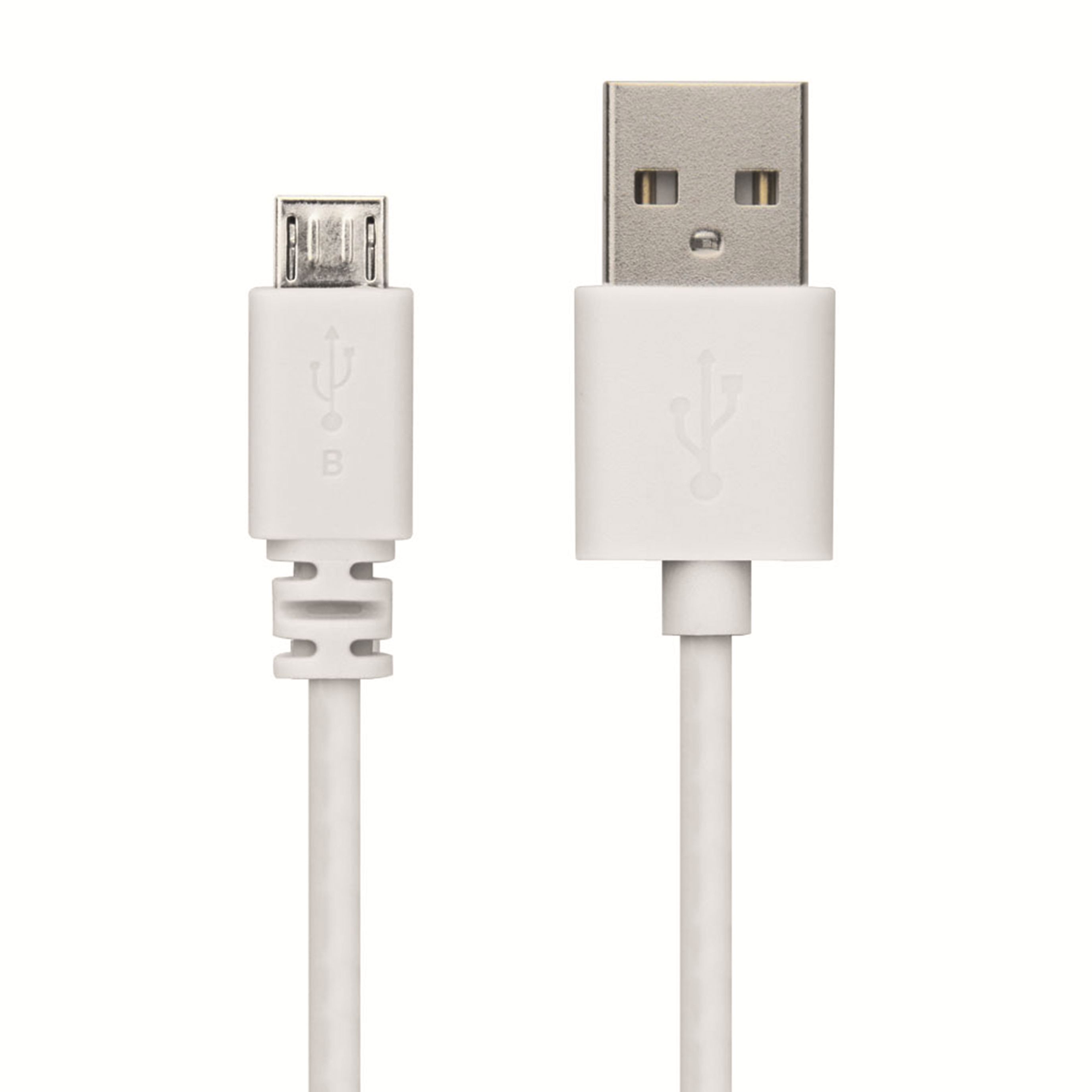 Snug Micro USB Cable - Avail in: White
