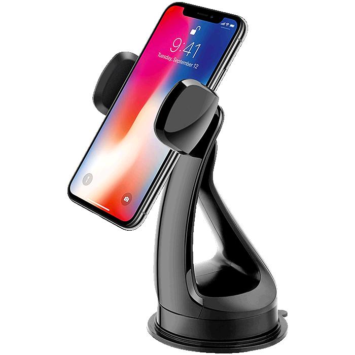 Snug Sleek Design Mobile Phone Car Mount - Avail in: Black