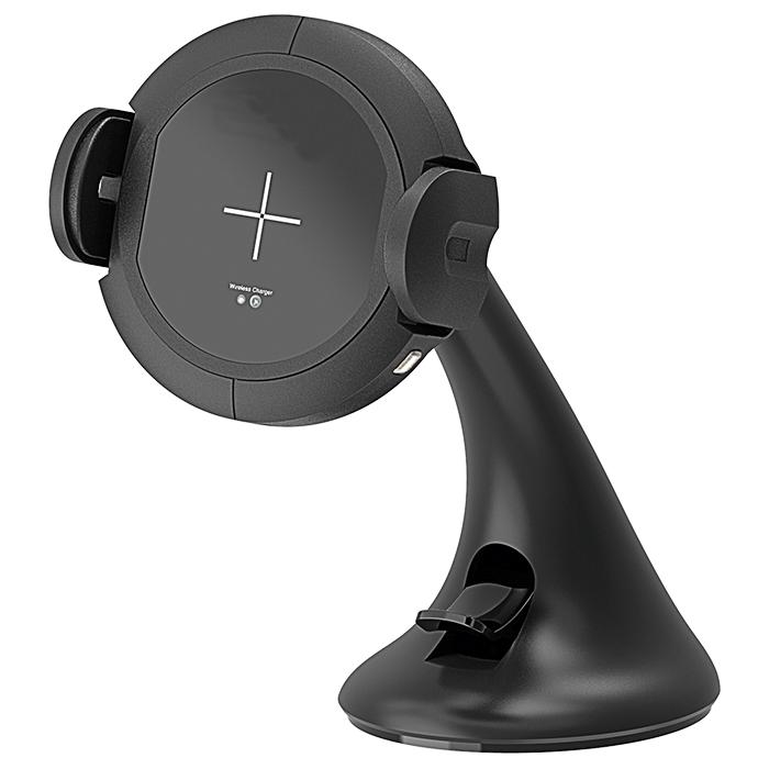 Snug Fast Wireless Car Charger With Sensor - Avail in: Black