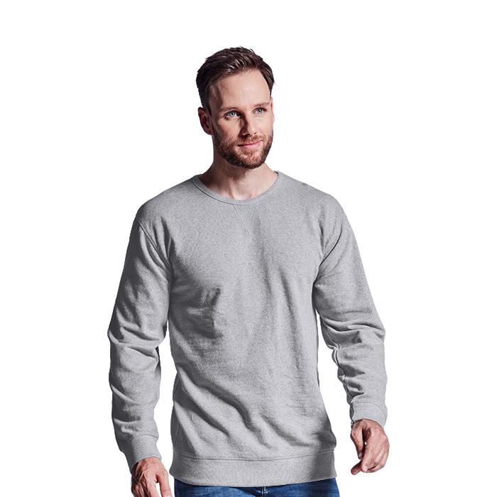 Enviro Eco Friendly Sweater. Charcoal Heather, Grey Melange or N