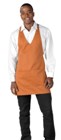 Tuxedo Apron Orange