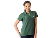 SA Rugby Basic Golfer - Ladies Ladies Golfer - Availe in:Green /