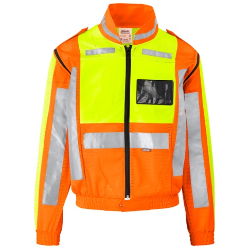 Metro Two-Tone Zip-Off Reflective Workwear Jacket