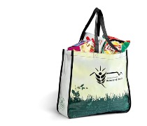 Green Grass Large Shopper