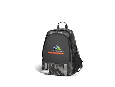 Huntington Tech Backpack - Grey Camo