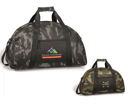 Huntington Sports Bag - Green Camo or Grey Camo