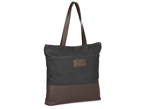 Hamilton Canvas Tote - Charcoal