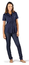 Us Basic Bayport Short Sleeve Shirt - Ladies