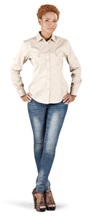 Safari Long Sleeve Shirt - LADIES