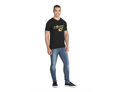 Mens Super Club 165 V-Neck T-Shirt