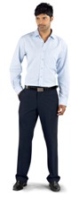 Biz Collection Oxford Check Long Sleeve Shirt - Men