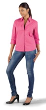 Biz Collection Metro Stretch 3/4 Sleeve Shirt - Ladies