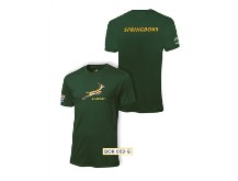 Unisex Springbok T-Shirt (Version 3) - Available in Green or Whi