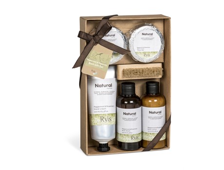 Ryis Bath Gift Set - Peppermint & Rosemary OR Jasmine & Orange